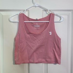 Cropped Gym Tank Top